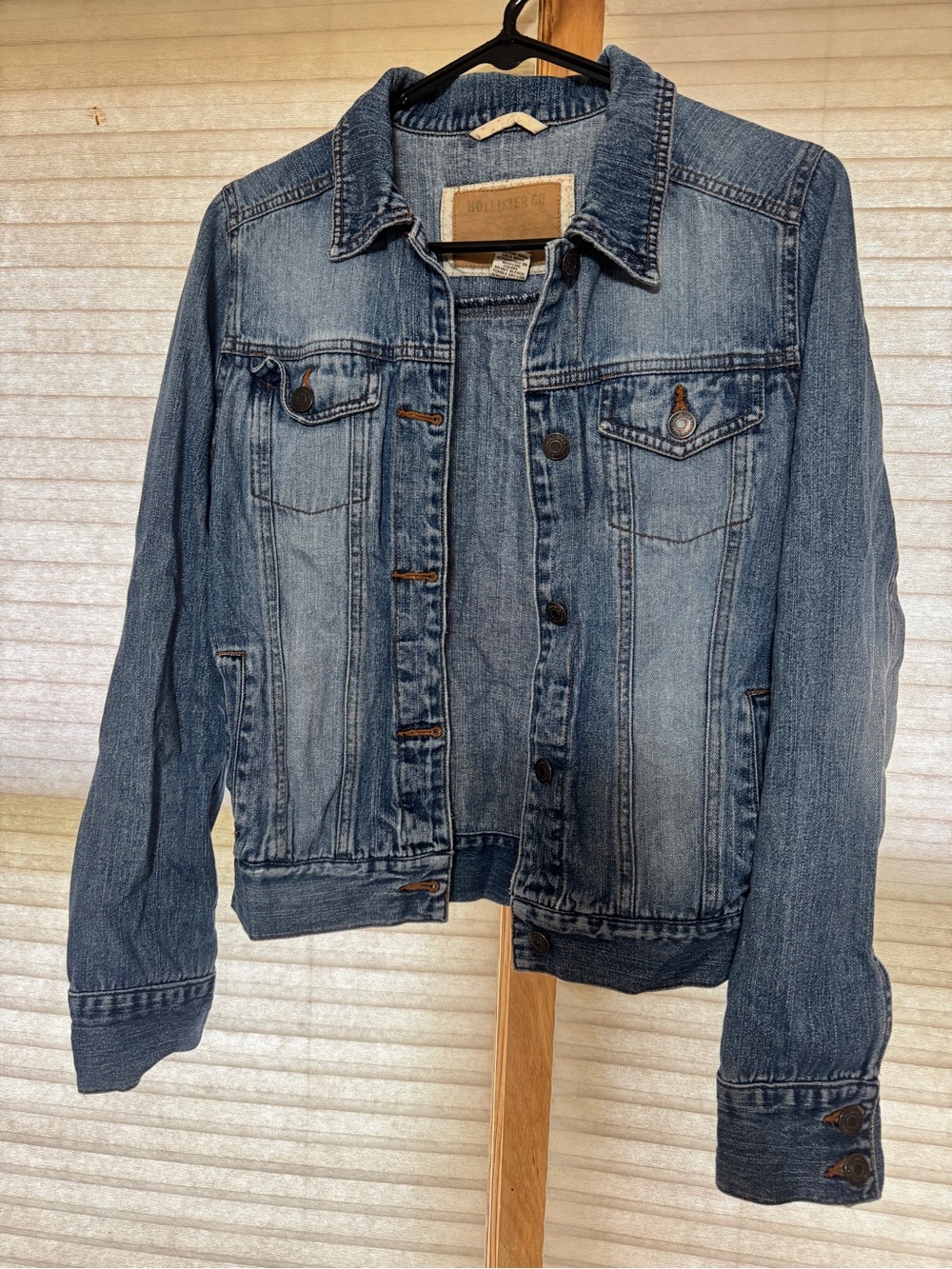 Hollister Classic Blue Denim Jean Jacket
